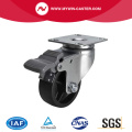 Light 2.5 Inch 70Kg Plate Brake PO Caster